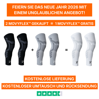 Movyflex™ – Kompressionsbandage  für Knie und Beine